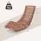Outdoor Rocking Chair Acacia Wood Patio Sun Lounger Ergonomic High Back Rocker